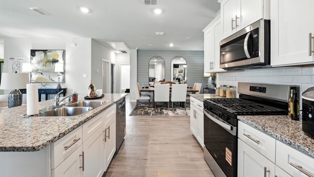 Furnished interior view inside a new home in Vista Park, Decatur (Image 7). Furnished interior view inside a new home in Vista Park, Decatur (Image 7).