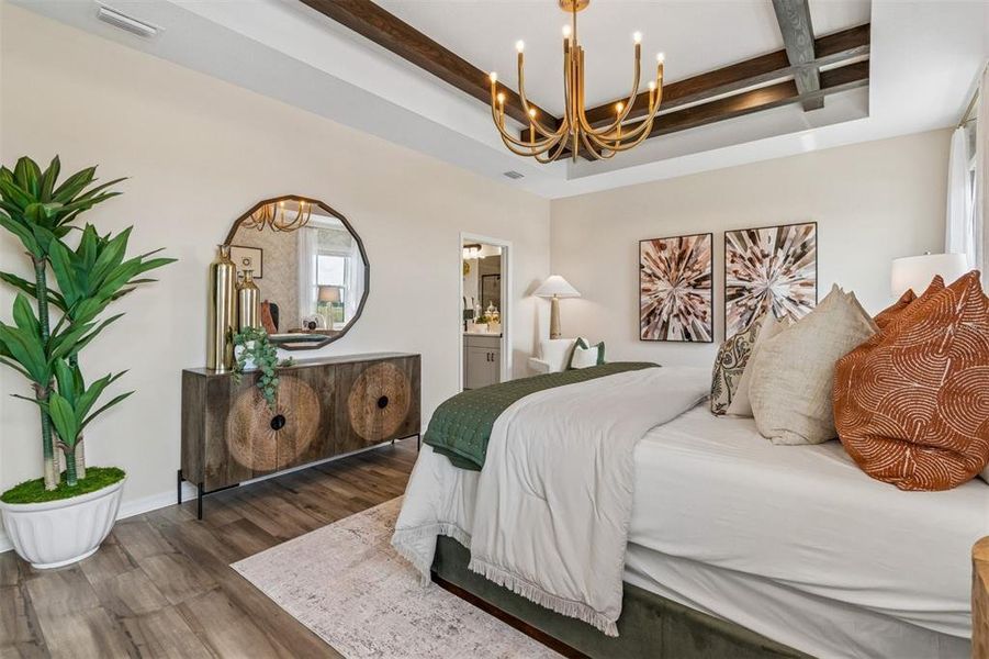 Furnished interior view inside a new home in Coasterra, Palmetto (Image 17).