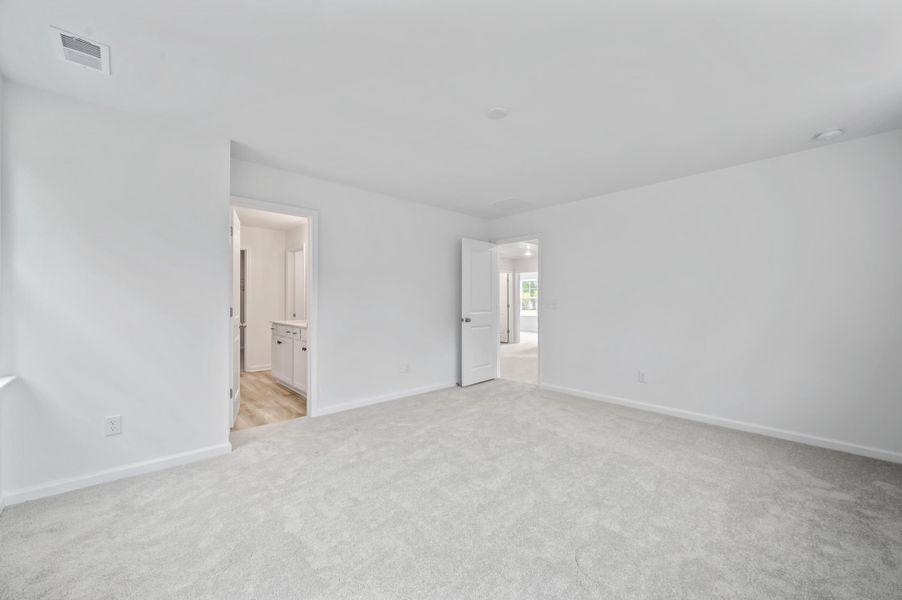 Spacious, unfurnished interior of a new home in Creekside at Andrews, Summerville (Image 22). Spacious, unfurnished interior of a new home in Creekside at Andrews, Summerville (Image 22).