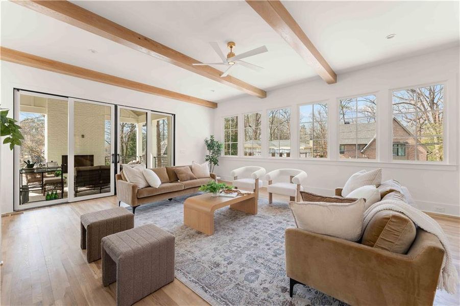 Furnished interior view inside a new home in , Atlanta (Image 44). Furnished interior view inside a new home in , Atlanta (Image 44).