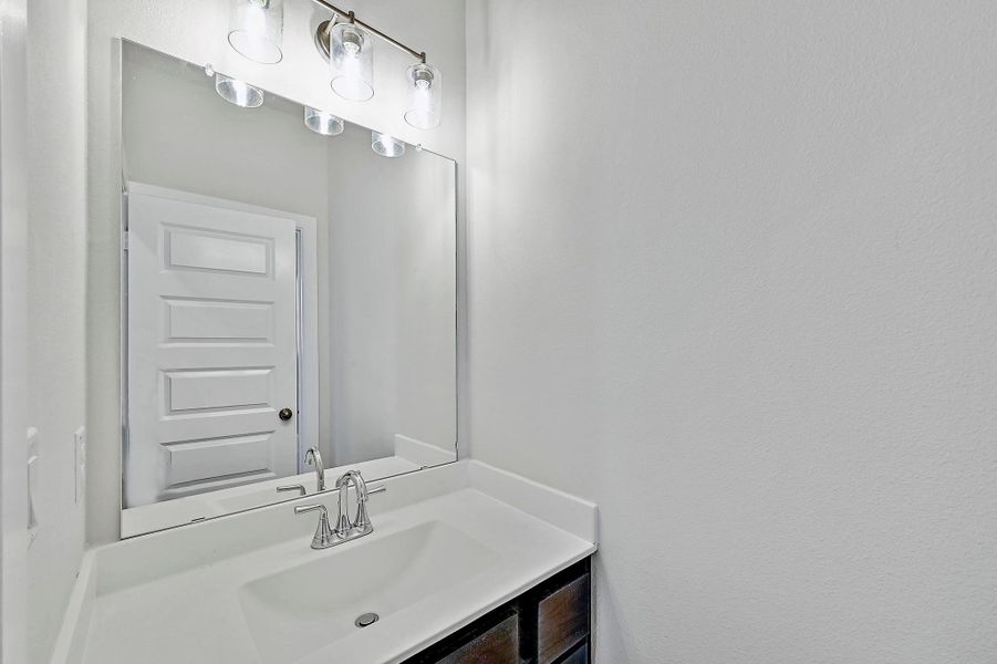 Furnished interior view inside a new home in Santa Rita Ranch - 60', Liberty Hill (Image 6).