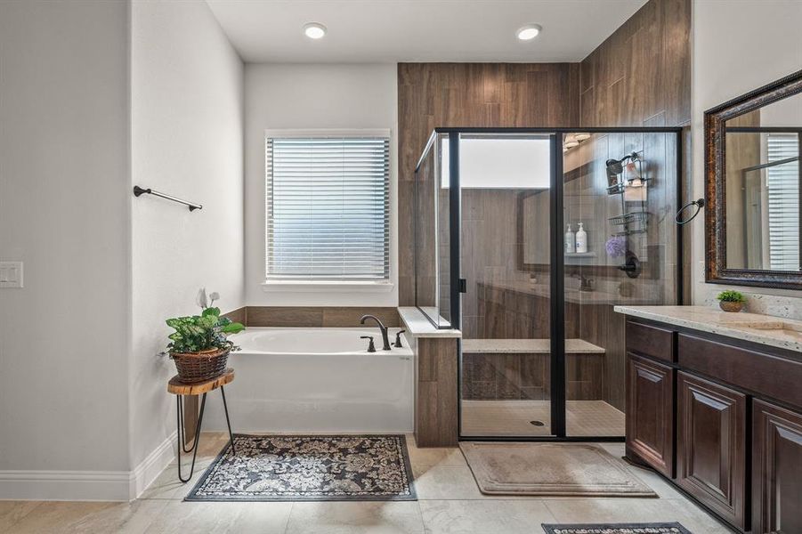 Furnished interior view inside a new home in , Blue Ridge (Image 25).