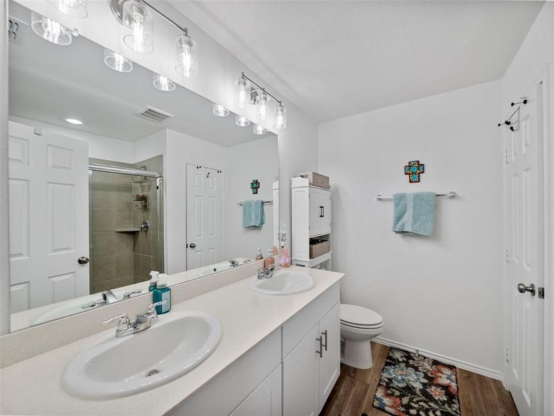 Furnished interior view inside a new home in Townsend Green, Denton (Image 6).