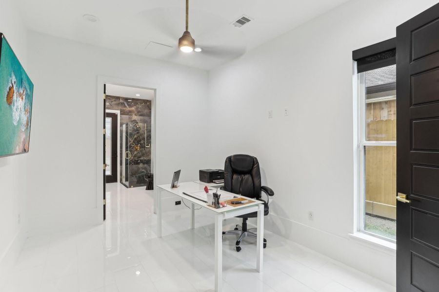 Furnished interior view inside a new home in , Houston (Image 5).