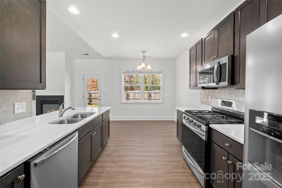 Furnished interior view inside a new home in , Hendersonville (Image 7). Furnished interior view inside a new home in , Hendersonville (Image 7).