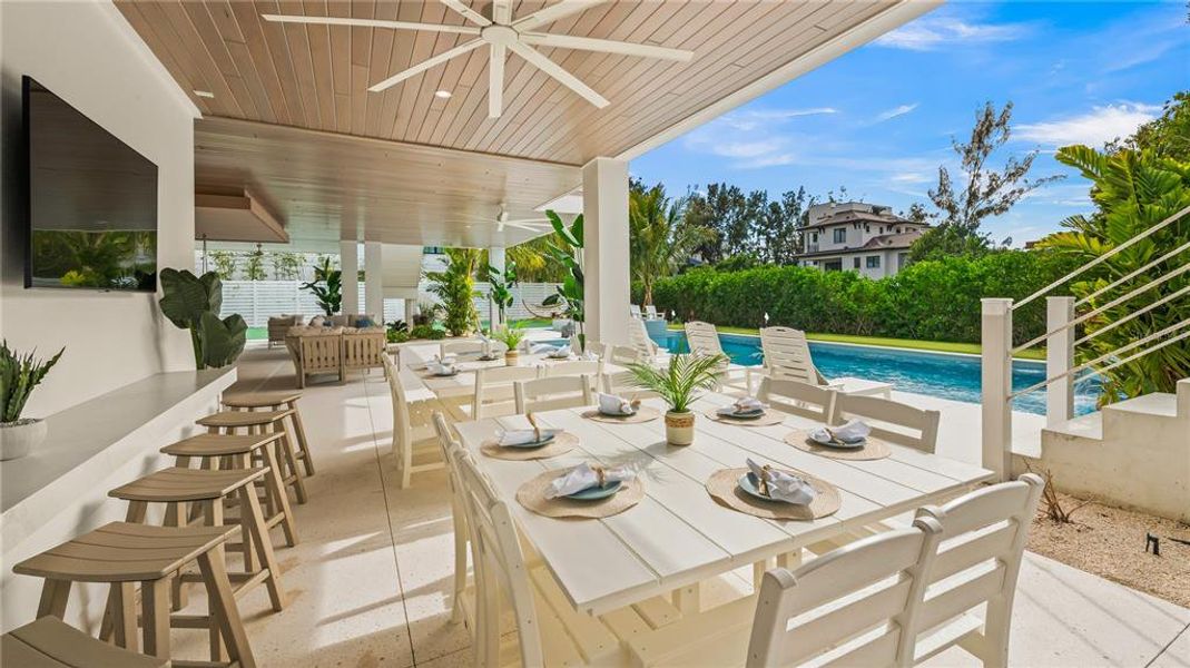 Exterior details and patio area of a home in , Sarasota (Image 41). Exterior details and patio area of a home in , Sarasota (Image 41).