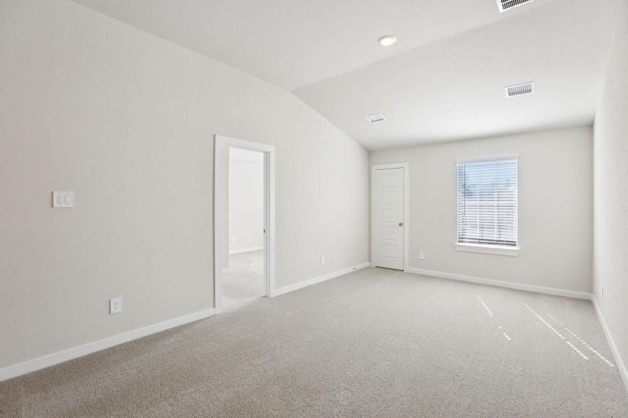Photos are not of the actual home, but are photos of the builder home with same floorplan with similar interior finishes.