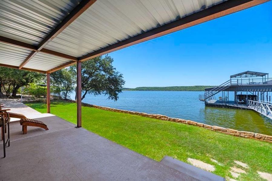Exterior details and patio area of a home in , Graham (Image 18).