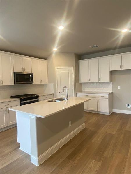 Furnished interior view inside a new home in Anna Ranch, Anna (Image 3).