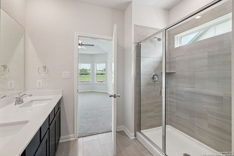 Furnished interior view inside a new home in Legendary Trails - Classic Series, Cibolo (Image 7). Furnished interior view inside a new home in Legendary Trails - Classic Series, Cibolo (Image 7).