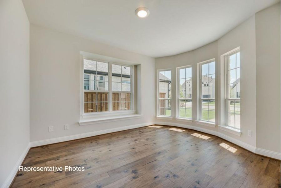 Representative unfurnished interior of a home built from the Grand Lantana by Grand Homes in Cedar Ridge Estates, Grand Prairie (Image 15). Representative unfurnished interior of a home built from the Grand Lantana by Grand Homes in Cedar Ridge Estates, Grand Prairie (Image 15).
