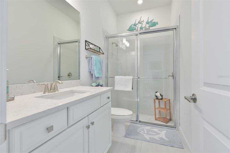 Furnished interior view inside a new home in Esplanade at Artisan Lakes, Palmetto (Image 42).