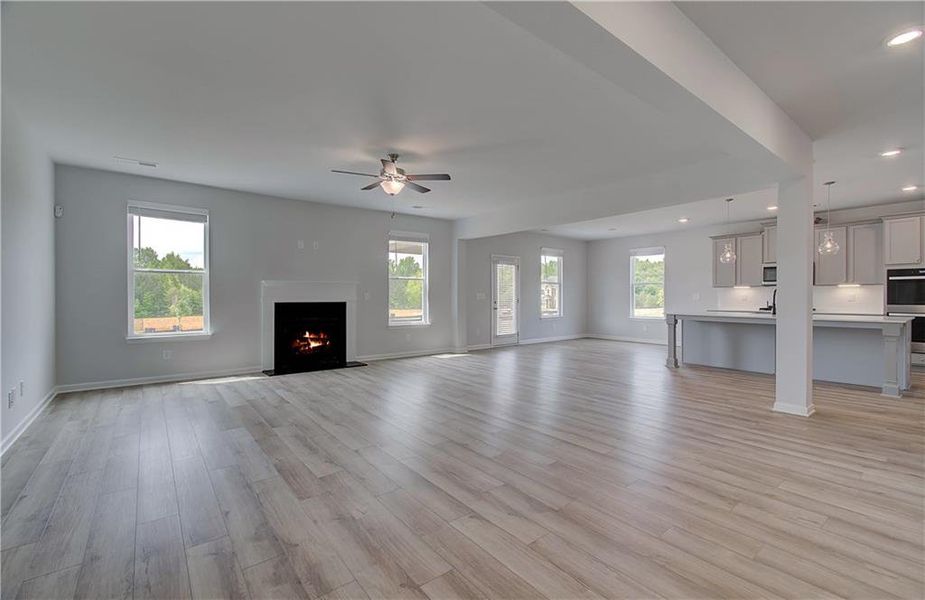 Spacious, unfurnished interior of a new home in Copperfield, Locust Grove (Image 22).