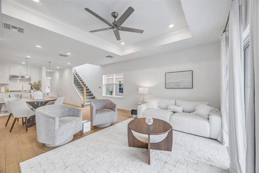 Furnished interior view inside a new home in , Zephyrhills (Image 35).