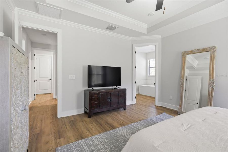 Furnished interior view inside a new home in Bella Terra, Hudson (Image 41).