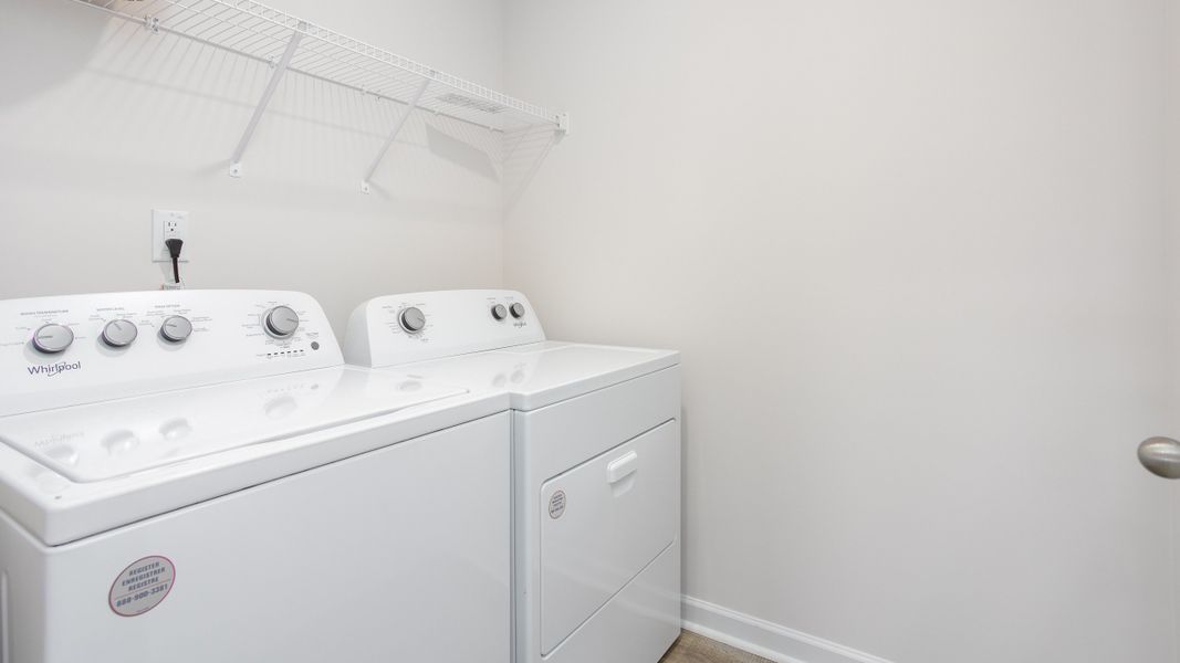 Representative furnished interior of a home built from the CALI by D.R. Horton in Owens Ridge, Lexington (Image 18).