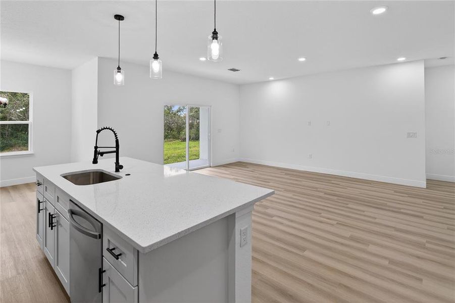 Furnished interior view inside a new home in , Ocala (Image 10).