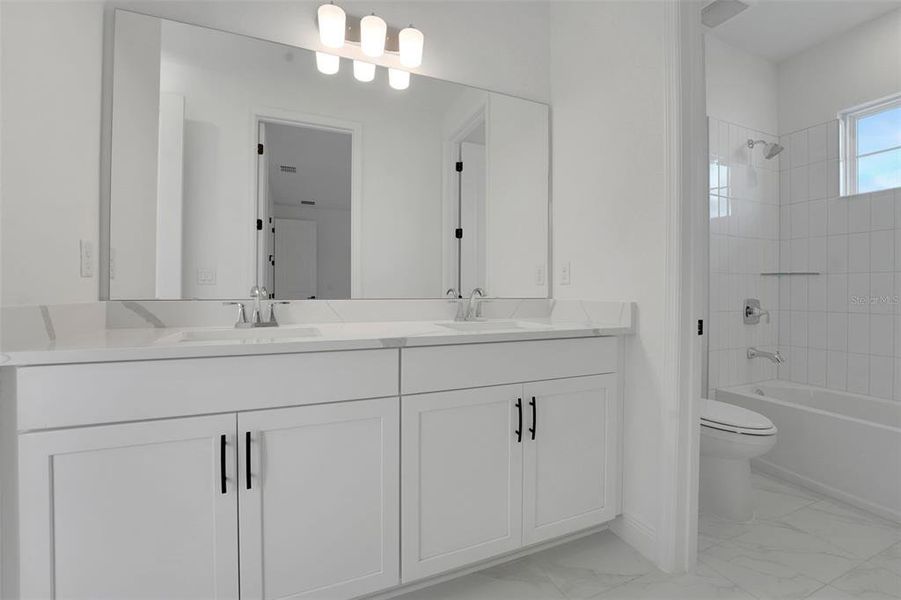 Furnished interior view inside a new home in Palms at Windermere, Windermere (Image 6).