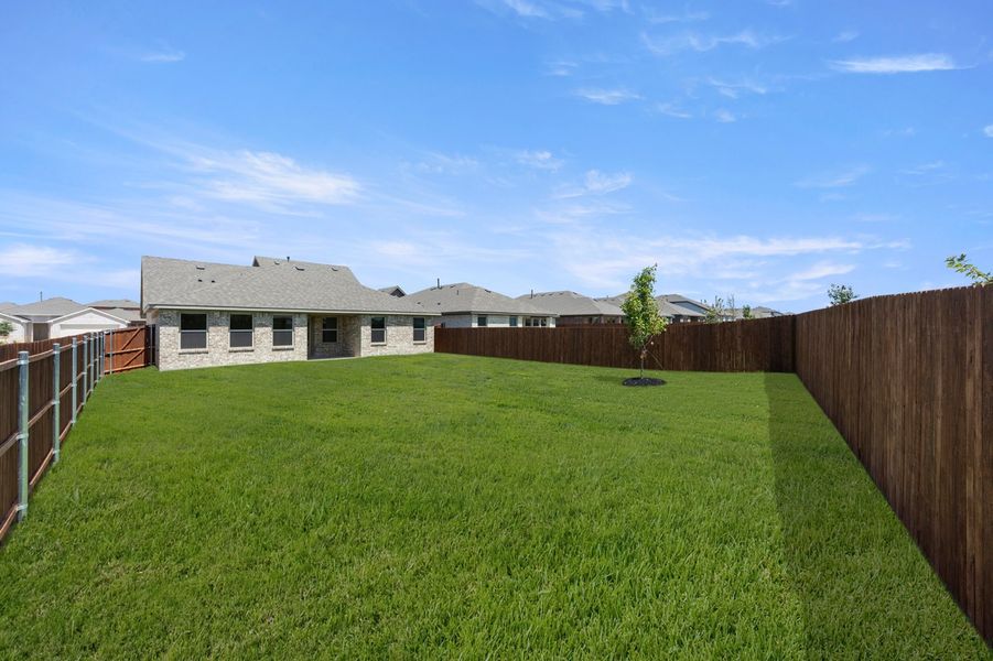 Front exterior of a new home in Northspur, Terrell, TX, highlighting curb appeal (Image 27).
