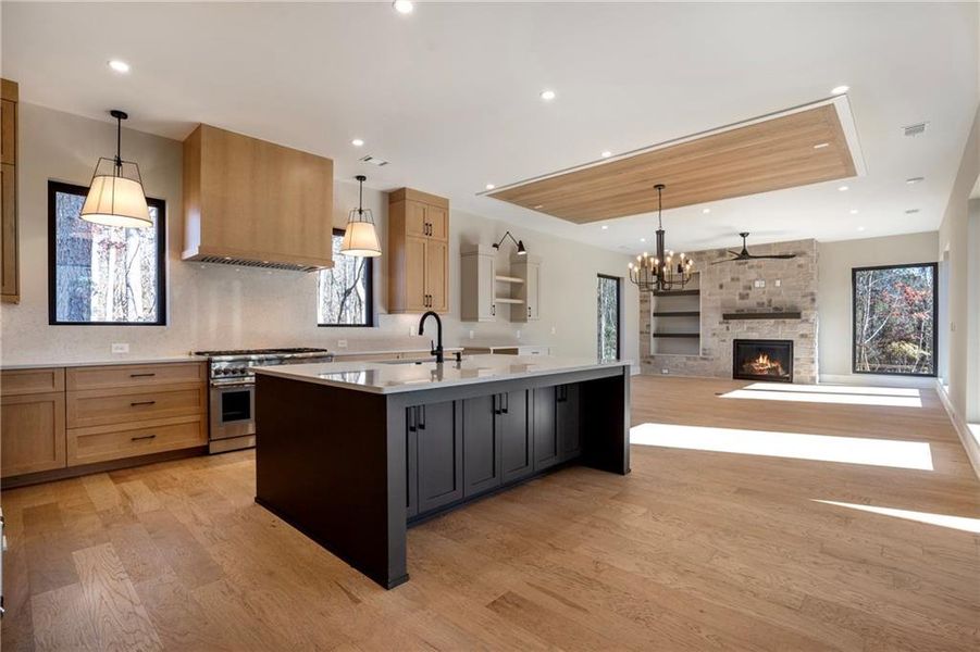 Furnished interior view inside a new home in Aster, Roswell (Image 19).