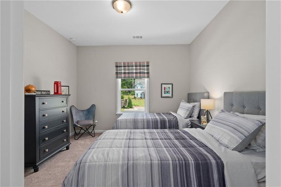 Furnished interior view inside a new home in , Cumming (Image 37).