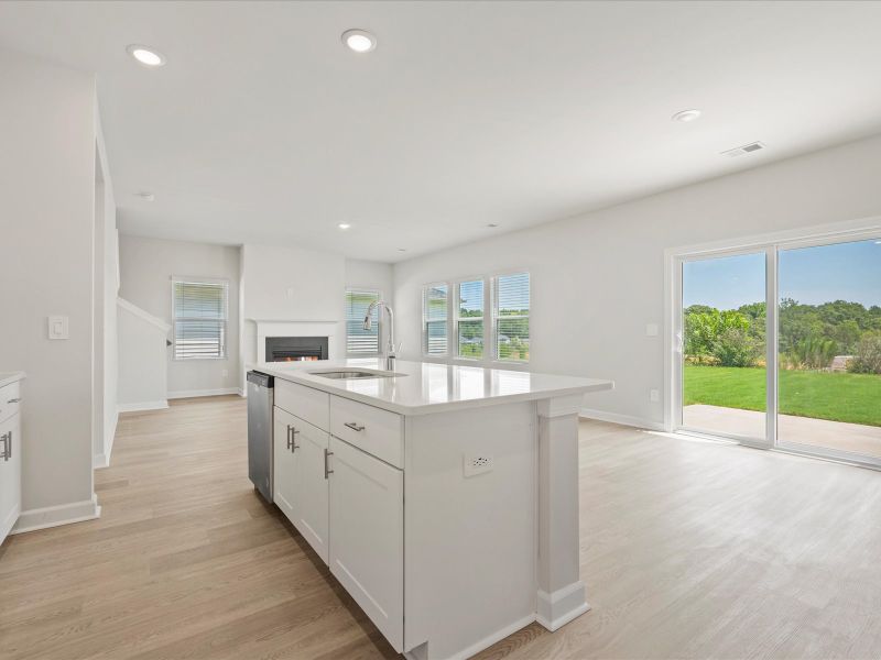 Furnished interior view inside a new home in Collier Ridge, Moore (Image 5).
