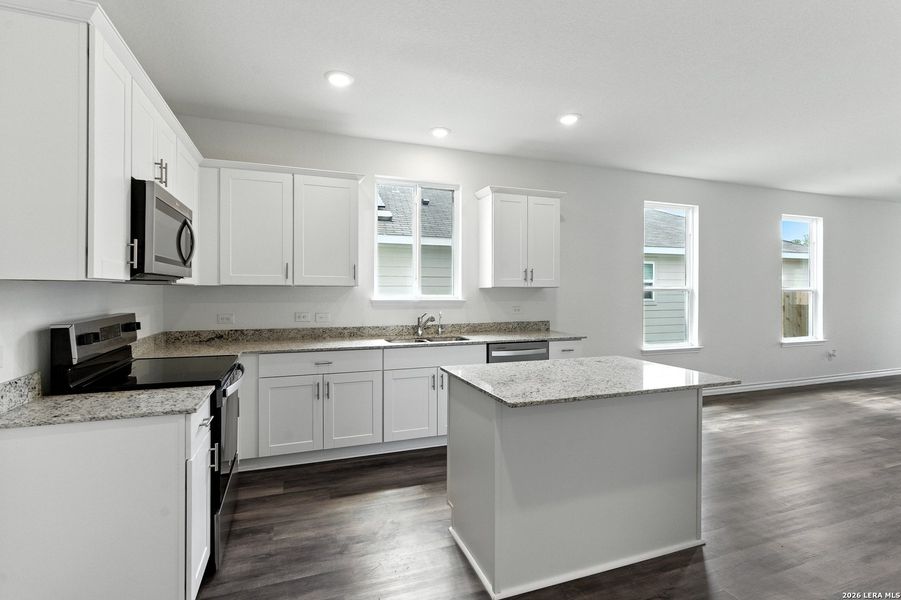 Furnished interior view inside a new home in Horizon Ridge, San Antonio (Image 10). Furnished interior view inside a new home in Horizon Ridge, San Antonio (Image 10).