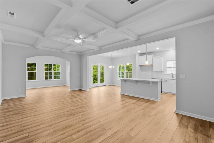 Spacious, unfurnished interior of a new home in Fieldstone, Lexington (Image 18). Spacious, unfurnished interior of a new home in Fieldstone, Lexington (Image 18).