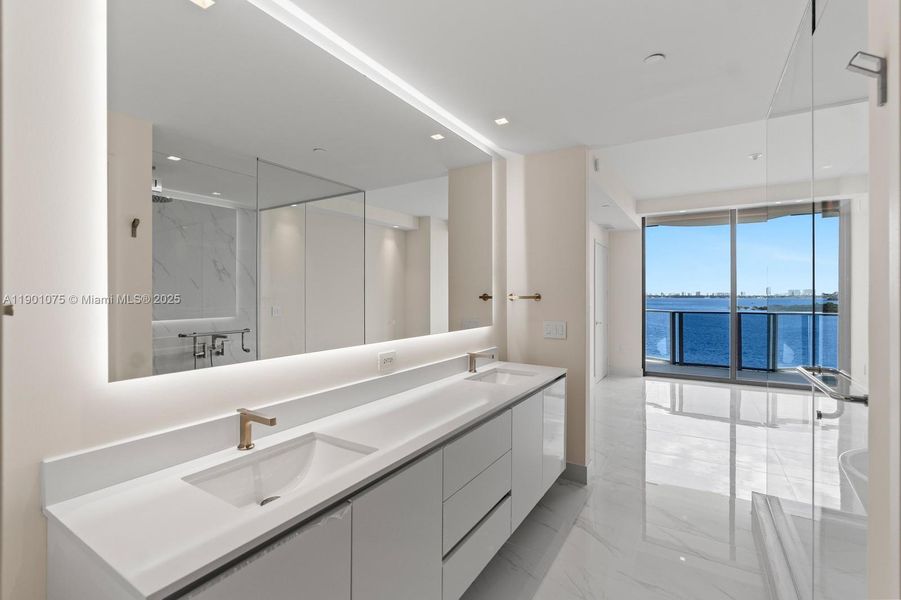 Furnished interior view inside a new home in Aria Reserve, Miami (Image 16). Furnished interior view inside a new home in Aria Reserve, Miami (Image 16).