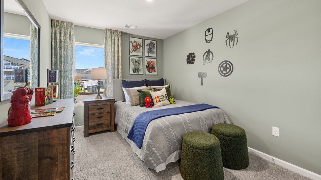Furnished interior view inside a new home in Echo Glen, Stockbridge (Image 50).