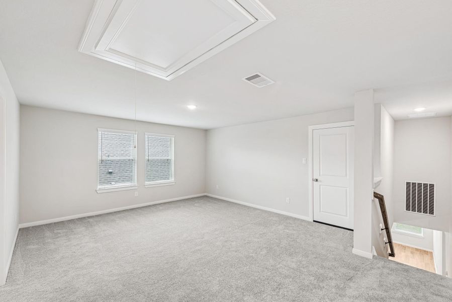 Spacious, unfurnished interior of a new home in Jordan Ranch 45' Homesites, Fulshear (Image 18).