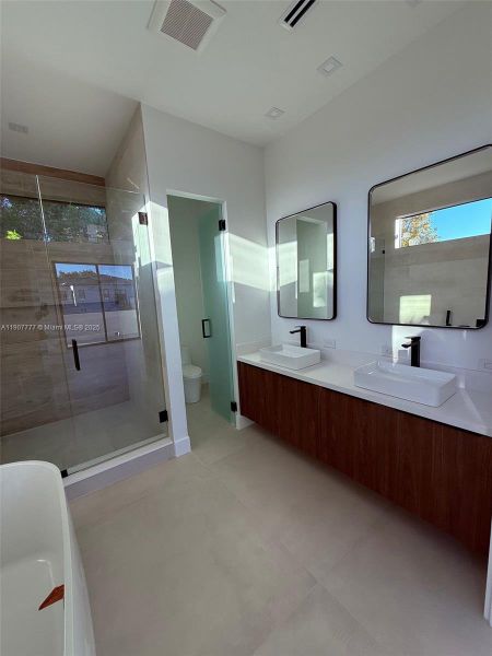 Furnished interior view inside a new home in , Surfside (Image 14).