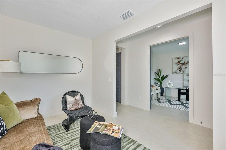Furnished interior view inside a new home in , Tampa (Image 6).