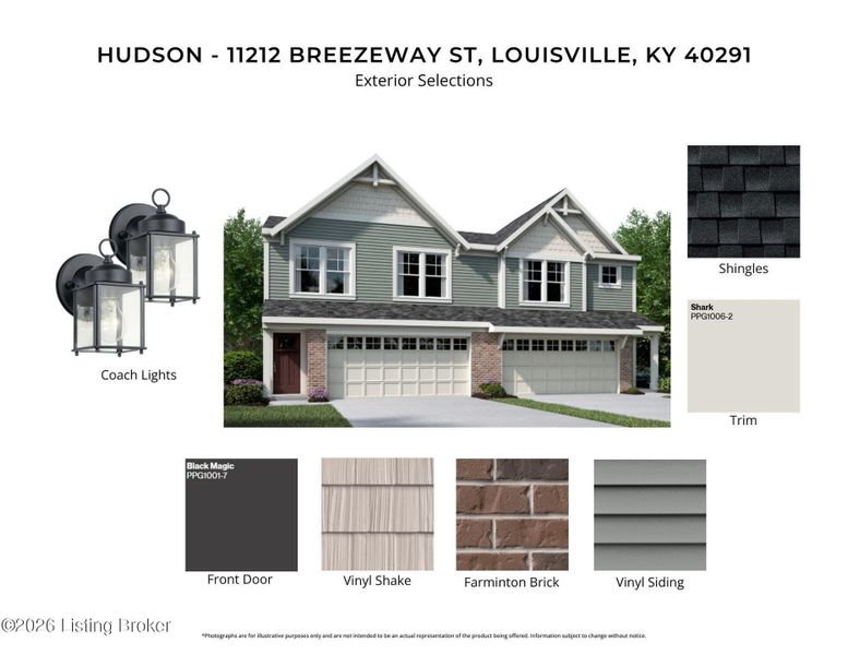 Sample of building materials used in homes in Windcrest Farms, Louisville (Image 2). Sample of building materials used in homes in Windcrest Farms, Louisville (Image 2).
