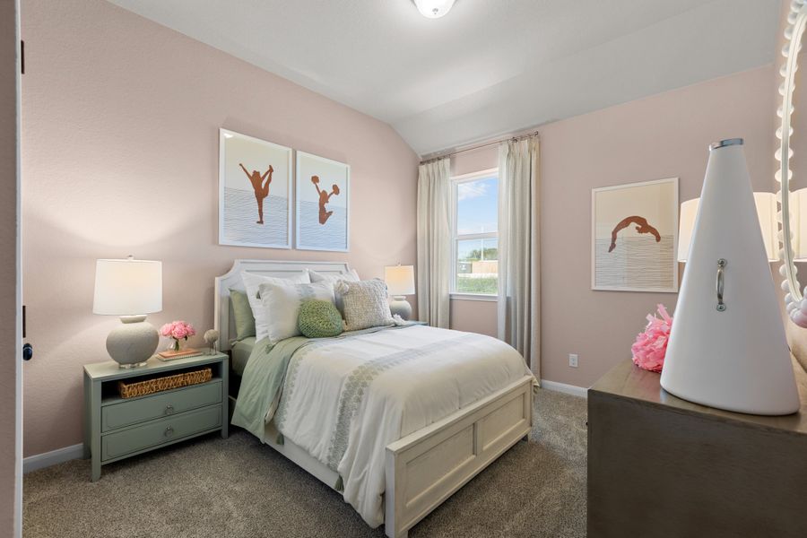 Representative furnished interior of a home built from the Brooks by Beazer Homes in Comanche Ridge, San Antonio (Image 10).