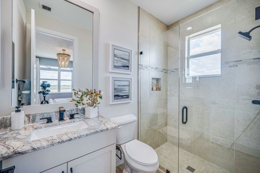 2D floor plan layout for the Willow Signature by GHO Homes in Belterra, Port St. Lucie, FL (Image 93).