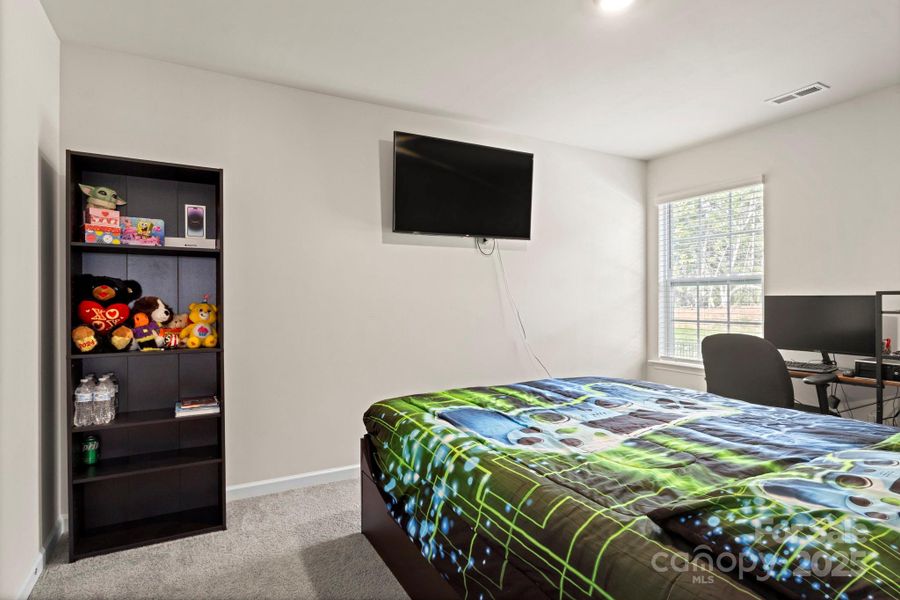 Furnished interior view inside a new home in Mills at Long Creek, Dallas (Image 8).