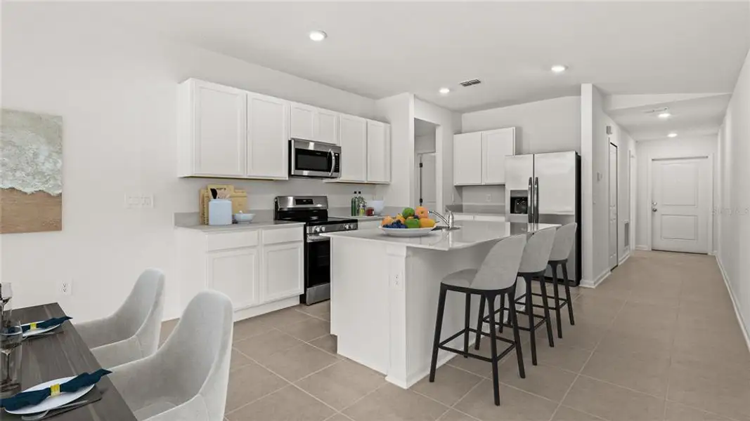 Furnished interior view inside a new home in , Eustis (Image 5).