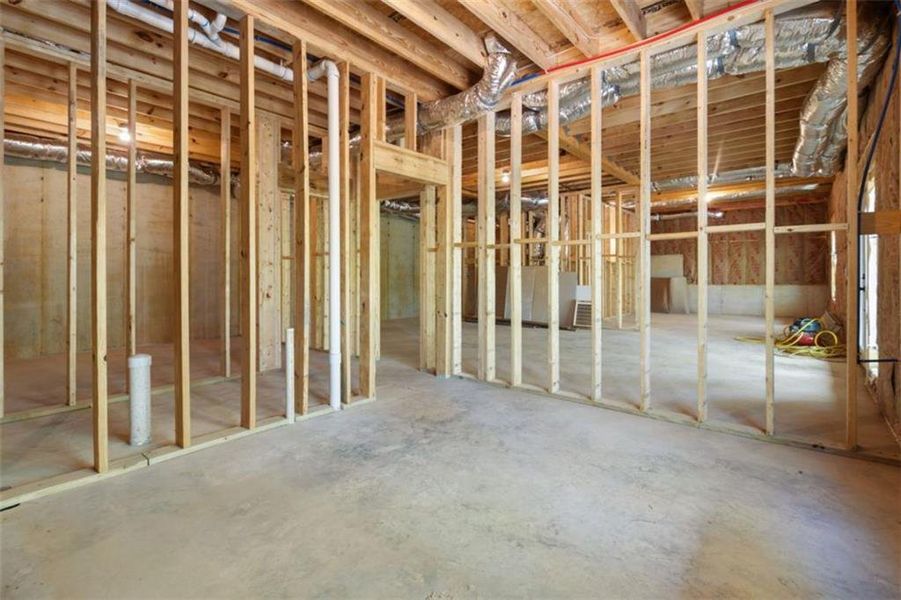 In-progress construction of a new home in , Ellijay, GA (Image 43).