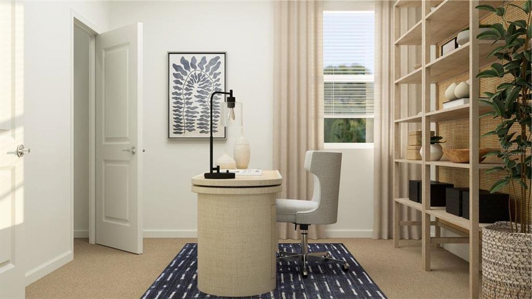 Furnished interior view inside a new home in , Debary (Image 11).