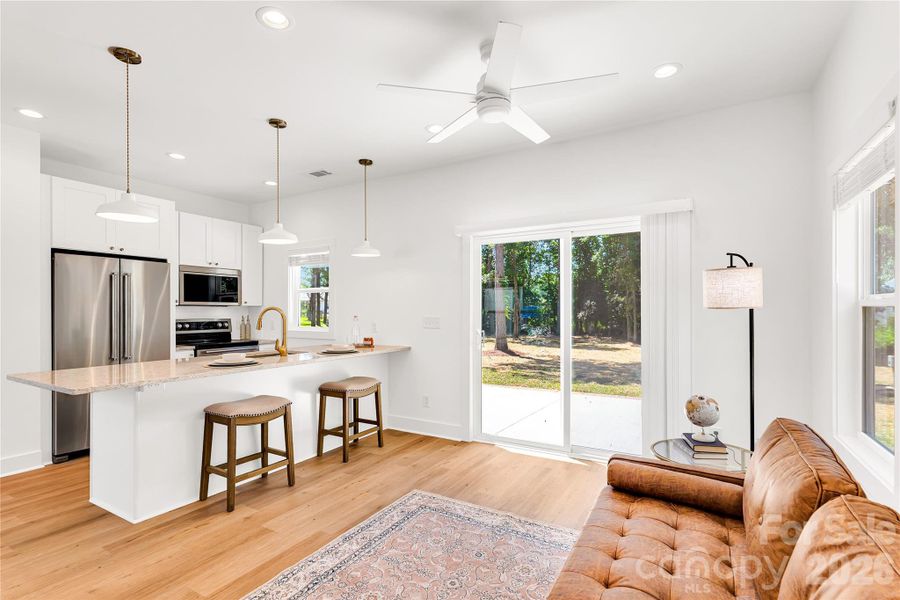 2nd Living Quarters open floor plan