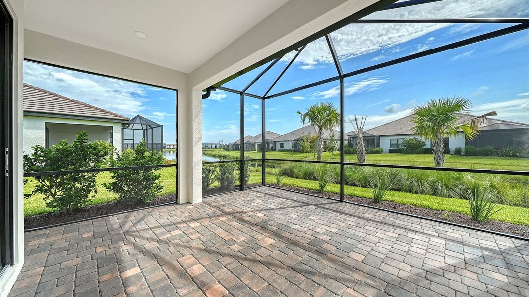 Exterior details and patio area of a home in Vistera of Venice Real Estate and Homes for Sale in Venice, FL - Neal Communities, Venice (Image 25). Exterior details and patio area of a home in Vistera of Venice Real Estate and Homes for Sale in Venice, FL - Neal Communities, Venice (Image 25).