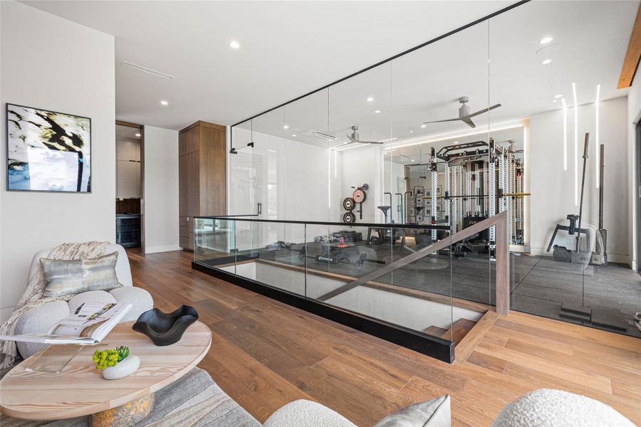 Furnished interior view inside a new home in , Granite Shoals (Image 7).