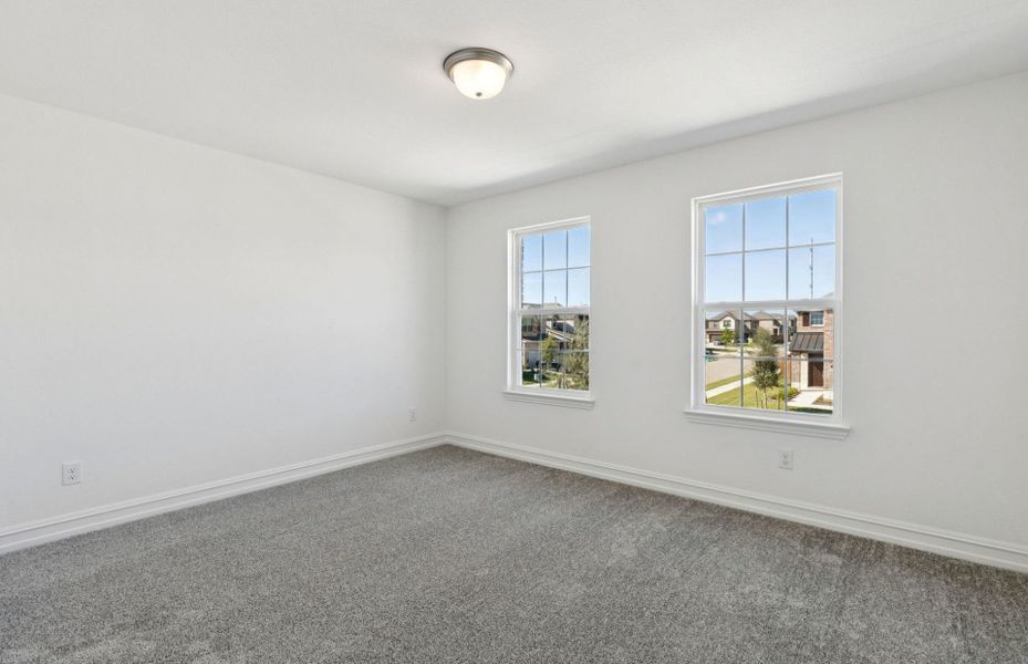 Spacious, unfurnished interior of a new home in Spiritas Ranch, Little Elm (Image 13). Spacious, unfurnished interior of a new home in Spiritas Ranch, Little Elm (Image 13).