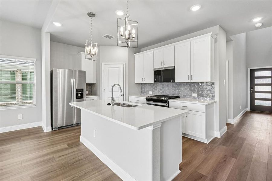 Photo is not of the actual home, but is an inspirational photo of builder’s model home and may depict options, furnishings, and/or decorator features that are not included.