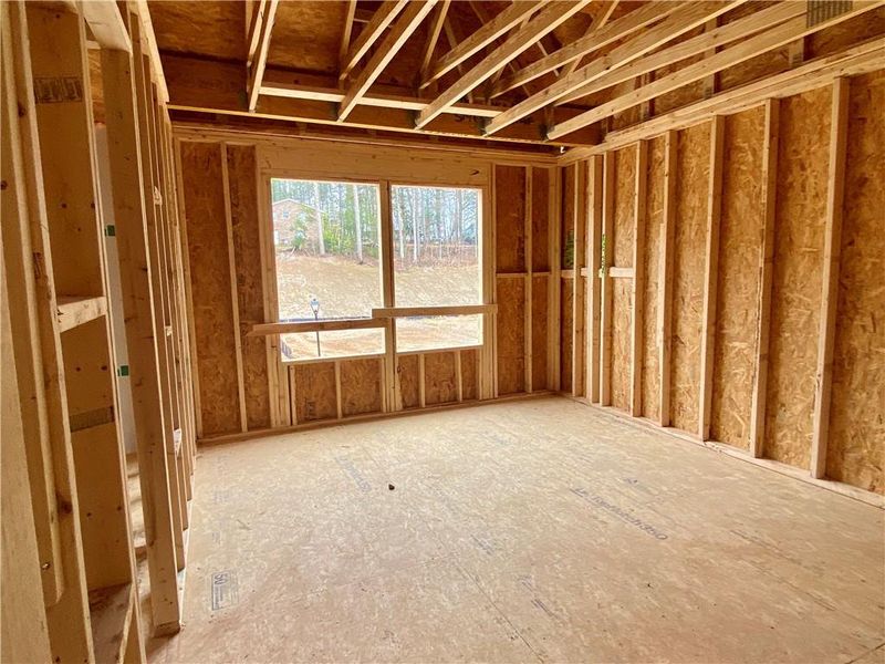 In-progress construction of a new home in Arbors at Richland Creek, Buford, GA (Image 33). In-progress construction of a new home in Arbors at Richland Creek, Buford, GA (Image 33).