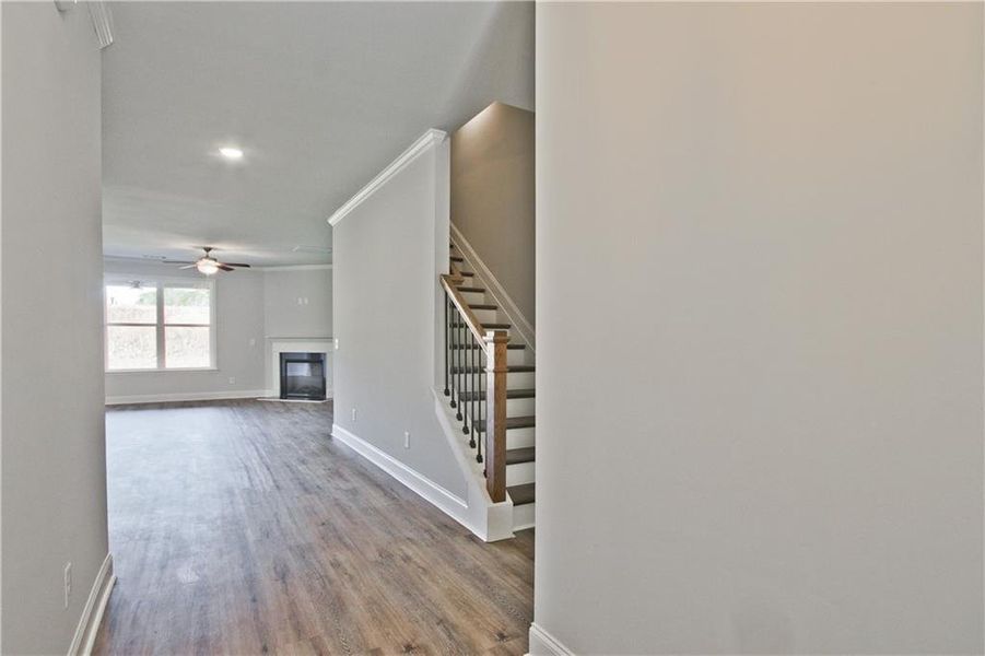 Spacious, unfurnished interior of a new home in Highland Park, Stonecrest (Image 22).