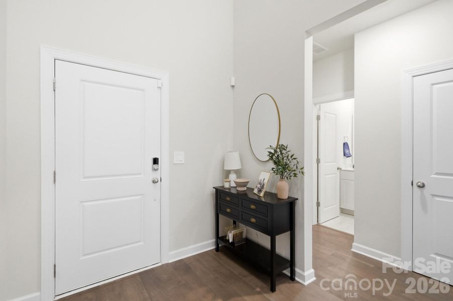 Furnished interior view inside a new home in , Charlotte (Image 19).