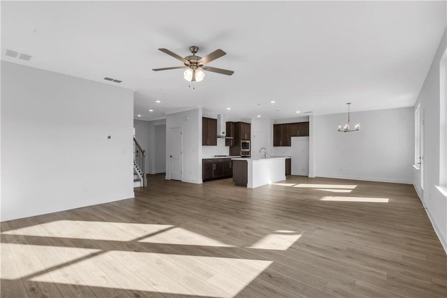 Spacious, unfurnished interior of a new home in Pickens Bluff, Hiram (Image 22).