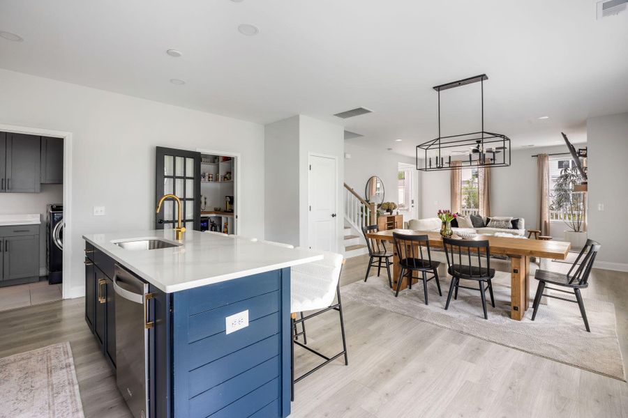 Furnished interior view inside a new home in Twin Lakes, Johns Island (Image 14).